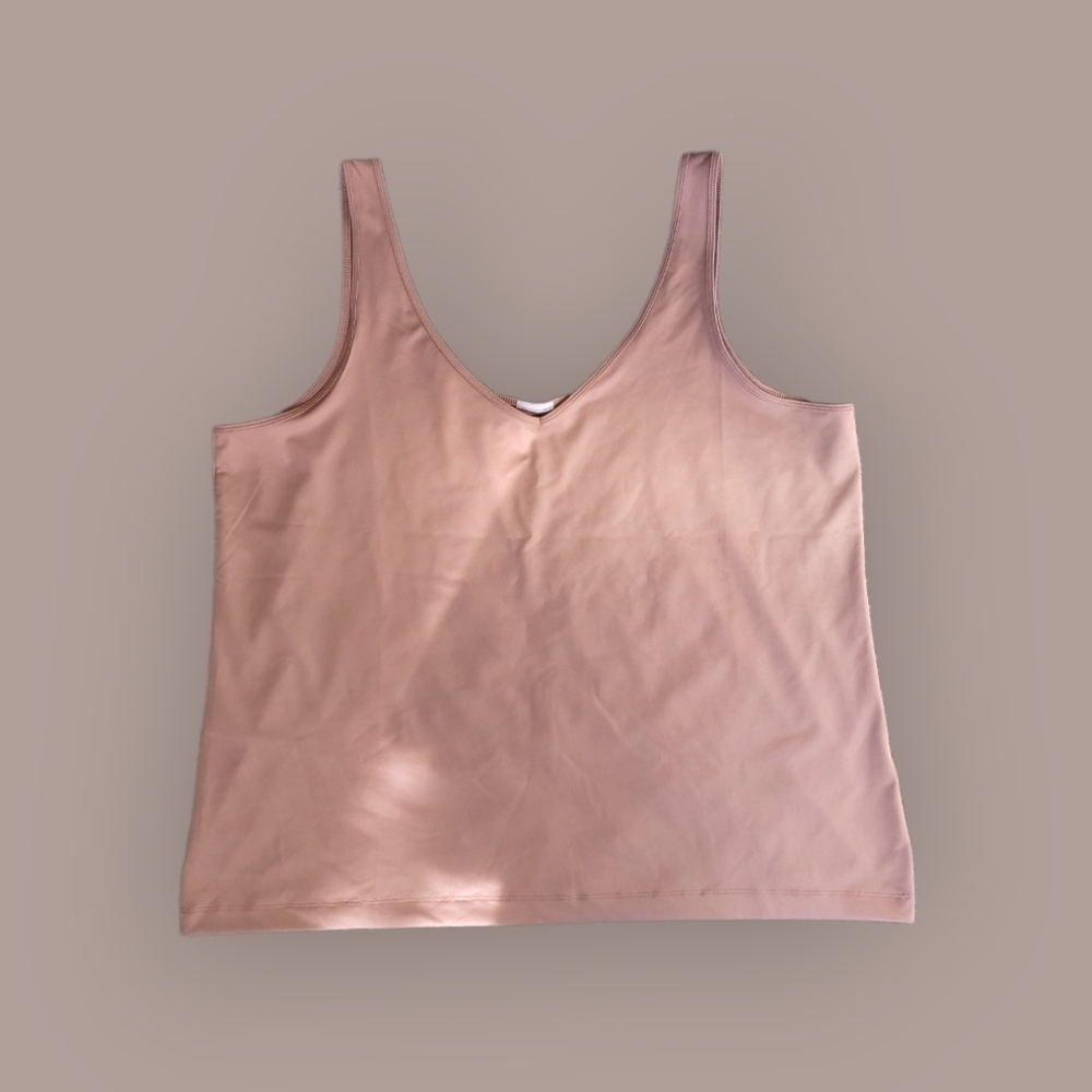 Banana Republic Nude Color Layering Top Size XXL